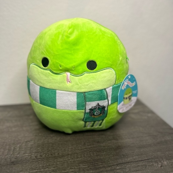 Squishmallow Kellytoy Plush Harry
Potter Slytherin Snake 10" New with Tag - Picture 1 of 12